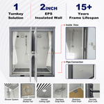 2 Private Mobile Shower Room