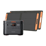Jackery Explorer 3000V2 Solar Generator + 200W Solar Panel + 5M Extension Cable, 3072Wh LiFePO4, 2990W Output, Portable Power Station for Home Use, RVs, Camping & Emergency Backup