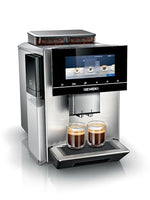SIEMENS EQ900 Plus Fully Automatic Bean to Cup Coffee Machine, 6.8" Touch Screen Display, Auto Descaling/Cleaning, dual bean containers, baristaMode, beanIdent System, Home Connect, TQ907GZ3