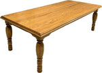 Elite Designs Global Ltd. 9ft Harrods of London, Designer Grand English Solid Oak dining table set, to be Pro French polished, lacquer painted as desired.