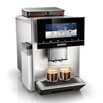 SIEMENS EQ900 Plus Fully Automatic Bean to Cup Coffee Machine, 6.8" Touch Screen Display, Auto Descaling/Cleaning, dual bean containers, baristaMode, beanIdent System, Home Connect, TQ907GZ3