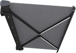 Motorized Retractable Awning Outdoor Shade with LED Light, Waterproof Fabric for Patio Yard Porch Balcony - 3x2.5M