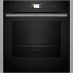 NEFF B64CS71N0 71L Built-In Oven N90 Slide&Hide Black Stainless Steel