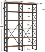 Book Shelf Open Bookcase Living Room Bedroom Simple Floor-standing Storage Rack Office Solid Wood Bookshelf Iron for Living Room, Home Office, Bedroom