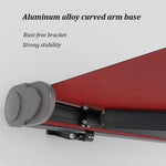Patio Retractable Sun Shade Awning with LED Lights, Electric Waterproof Sun-Proof Aluminum Frame Garden Awning for Yard Deck Balcony
