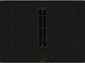 Siemens ED711HQ26E iQ500 70Cm Induction Hob With Extractor Hood Black