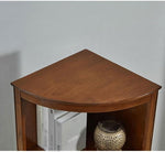 Book Shelf Open Bookcase Nordic Living Room Solid Wood Bookcase Home Corner Storage Bookshelf for Living Room, Home Office, Bedroom