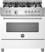 Bertazzoni MAS95C1EBIC 95cm Freestanding Range Cooker White