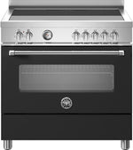 Bertazzoni Master Series MAS95I1ENEC 90cm Electric Range Cooker with Induction Hob Nero