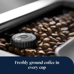 De'Longhi Primadonna Elite Experience ECAM650.85.MS Automatic Bean to Cup Coffee Machine, Stainless Steel, 1450 W, 1 Liter, Silver [Energy Class A]