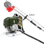 Portable 4-Stroke Lawn Mower, Electric Grass Trimmer & Edger for Garden Mowing, Open Up Wasteland