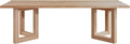 Zerun Paqisolid Wood Morden Natural Rectangular Dining table,Office table,Coffee table for Dining room,Office,Party,Living room,Guest room,Bed room, Natural Oak