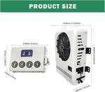 24V 12V Parking Air Conditioning Electric Car Split Conditioner 10500BTU for RV Truck Tractor Camper Van Motorhome Efficient Cooling