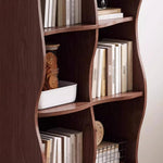 Book Shelf Open Bookcase Living Room Low Cabinet Simple Storage Solid Wood Bookshelf Shelf Floor Bookcase for Living Room, Home Office, Bedroom