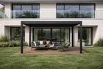 3x4m Black Pergola