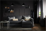 IKEA FRIHETEN Corner Sofa-Bed with Storage, Skiftebo Dark Grey