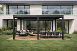 3x6m Black Pergola