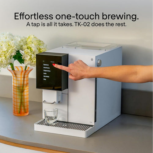 Terra Kaffe Super automatic espresso machine - App-enabled coffee machine - Auto Wake & Sleep - All milks - Roaster-approved espresso settings - Cappuccino machines for home