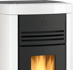 Nordica Extraflame 8kW Wood Pellet Stove Angelaevoblanc