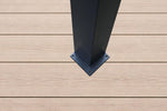 3x4m Black Pergola