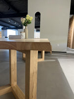 Zerun Paqisolid Wood Morden Natural Rectangular Dining table,Office table,Coffee table for Dining room,Office,Party,Living room,Guest room,Bed room, Natural Oak