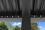 3x6m Black Pergola