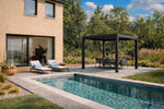 3x3m Black Pergola