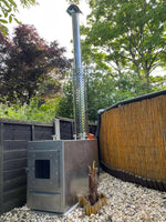 Wood Fired Water Heater Hot Tub Stove Spa Swimming Pool Log Burner Fire Furnace
