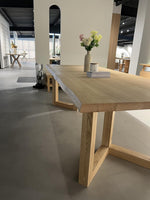 Zerun Paqisolid Wood Morden Natural Rectangular Dining table,Office table,Coffee table for Dining room,Office,Party,Living room,Guest room,Bed room, Natural Oak