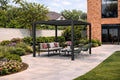 3x3m Black Pergola