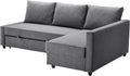 IKEA FRIHETEN Corner Sofa-Bed with Storage, Skiftebo Dark Grey