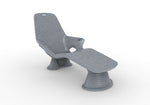 Shayz Loungers Combo Pack with Risers (2 Loungers Per Pack)
