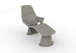 Shayz Loungers Combo Pack with Risers (2 Loungers Per Pack)