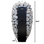 Harvia Spirit UL Certified Electric Sauna Heater with Digital Xenio Control Panel, WiFi Remote Control and Stones