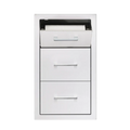 17" Vertical 2-Drawer & Paper Tower Holder Combo
