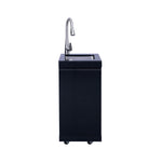 Castelle Flame Monarch 4-Burner 72000 BTU BBQ Island with Fridge and Sink