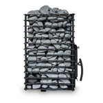 Cozy Heat Quattro Wood-Fired Sauna Stove With Sauna Stones