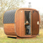 Cozy Heat Wood-Burning Floor Mount Sauna Stove With Chimney Kit And Sauna Stones