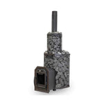Cozy Heat Thru-Wall Wood Fired Sauna Heater Stove