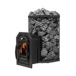 Cozy Heat Thru-Wall Wood Fired Sauna Heater Stove