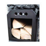 Cozy Heat Thru-Wall Wood Fired Sauna Heater Stove