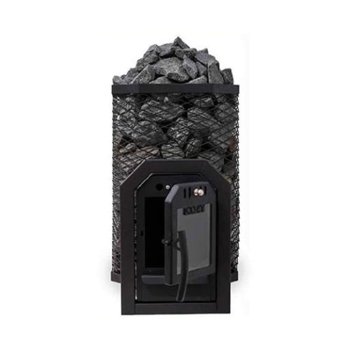 Cozy Heat Thru-Wall Wood Fired Sauna Heater Stove