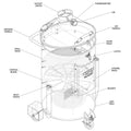 Stainless Steel Drum Smoker