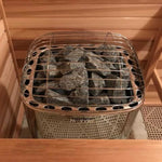 Harvia Club Deluxe Stainless Steel Electric Sauna Heater with Digital Control & Sauna Stones