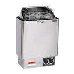 Harvia KIPB Wet Dry Electric Sauna Heater Stove with Built-In Controls & Sauna Stones