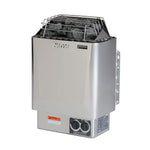 Harvia KIPB Wet Dry Electric Sauna Heater Stove with Built-In Controls & Sauna Stones
