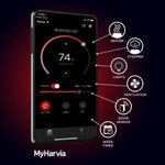Harvia KIP80W 8KW UL Certified Electric Sauna Heater with Xenio CX170 Digital WIFI Control & Sauna Stones