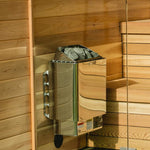 Harvia KIP60W 6KW UL Certified Electric Sauna Heater with Xenio CX170 Digital WIFI Control & Sauna Stones