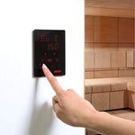 Harvia KIP80W 8KW UL Certified Electric Sauna Heater with Xenio CX170 Digital WIFI Control & Sauna Stones
