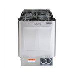 Harvia KIPB Wet Dry Electric Sauna Heater Stove with Built-In Controls & Sauna Stones